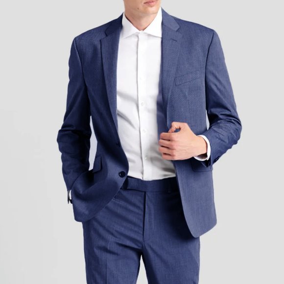 Awearness Kenneth Cole AWEAR-TECH Extreme Slim Fit Suit 46L 40x30 - Picture 1 of 16
